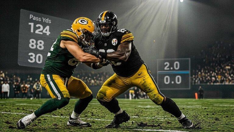Green Bay Packers vs Pittsburgh Steelers Match Player Stats