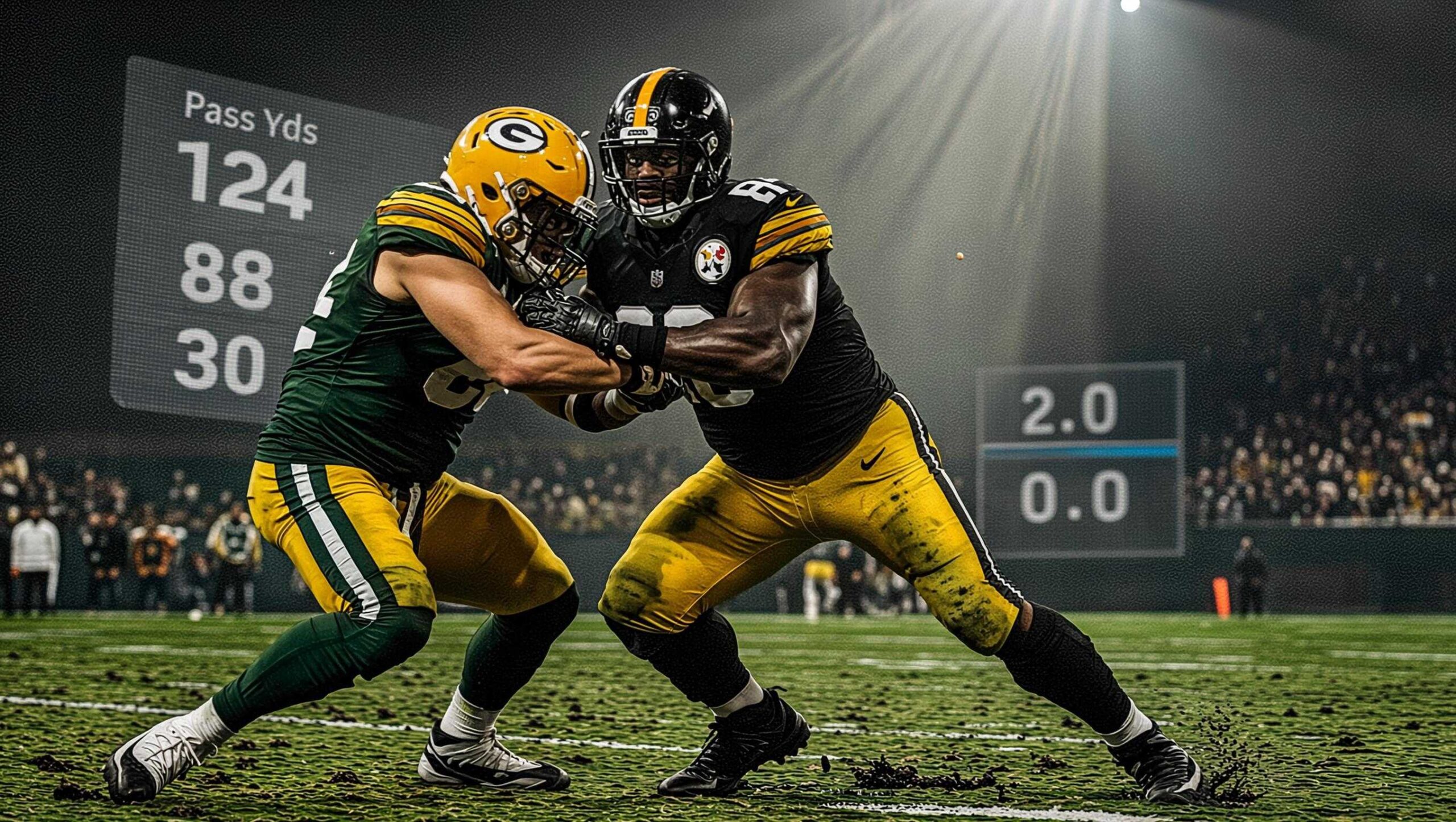 Green Bay Packers vs Pittsburgh Steelers Match Player Stats