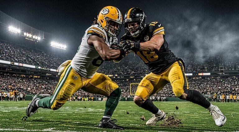Green Bay Packers vs Pittsburgh Steelers Match Player Stats