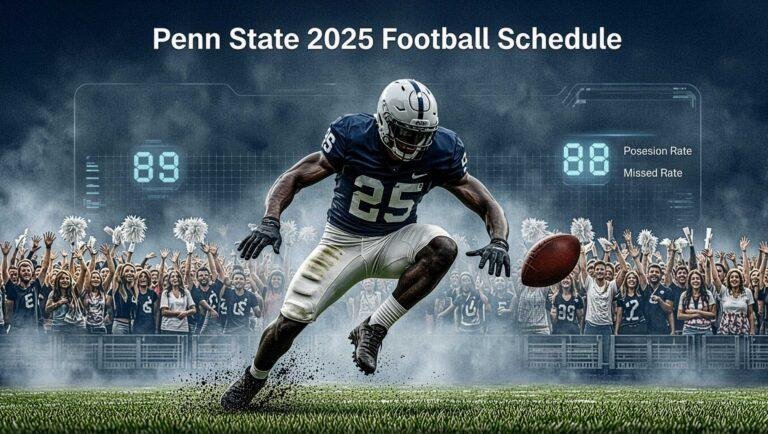 Penn State 2025 Football Schedule
