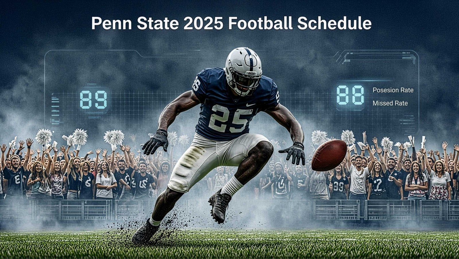 Penn State 2025 Football Schedule