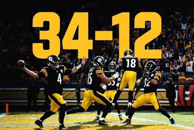 Pittsburgh Steelers vs Bengals Match Player Stats