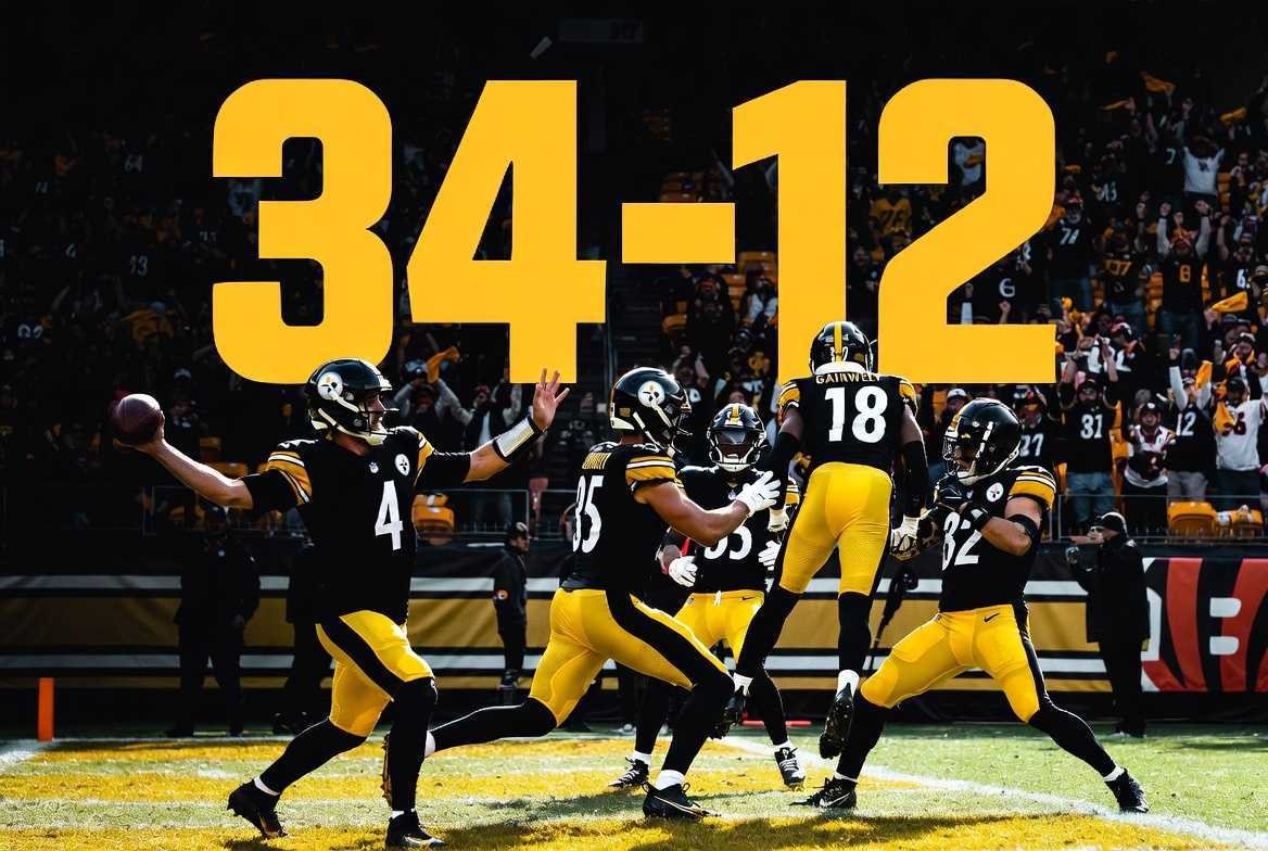 Pittsburgh Steelers vs Bengals Match Player Stats