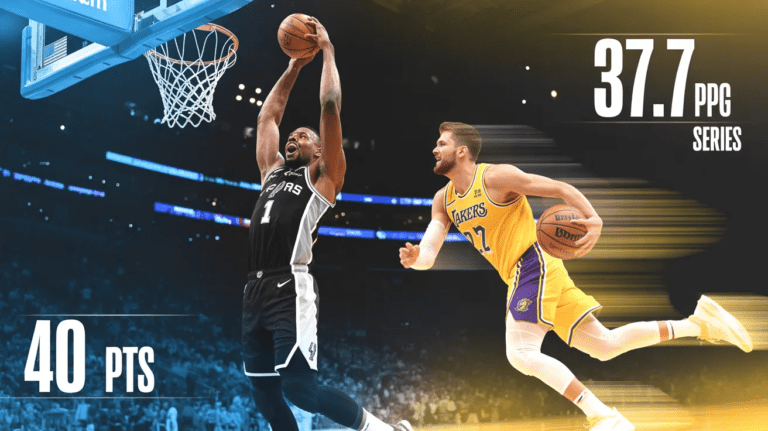 Spurs vs Lakers Player Stats