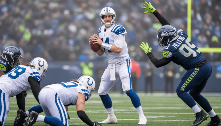 Colts vs Seahawks match player stats