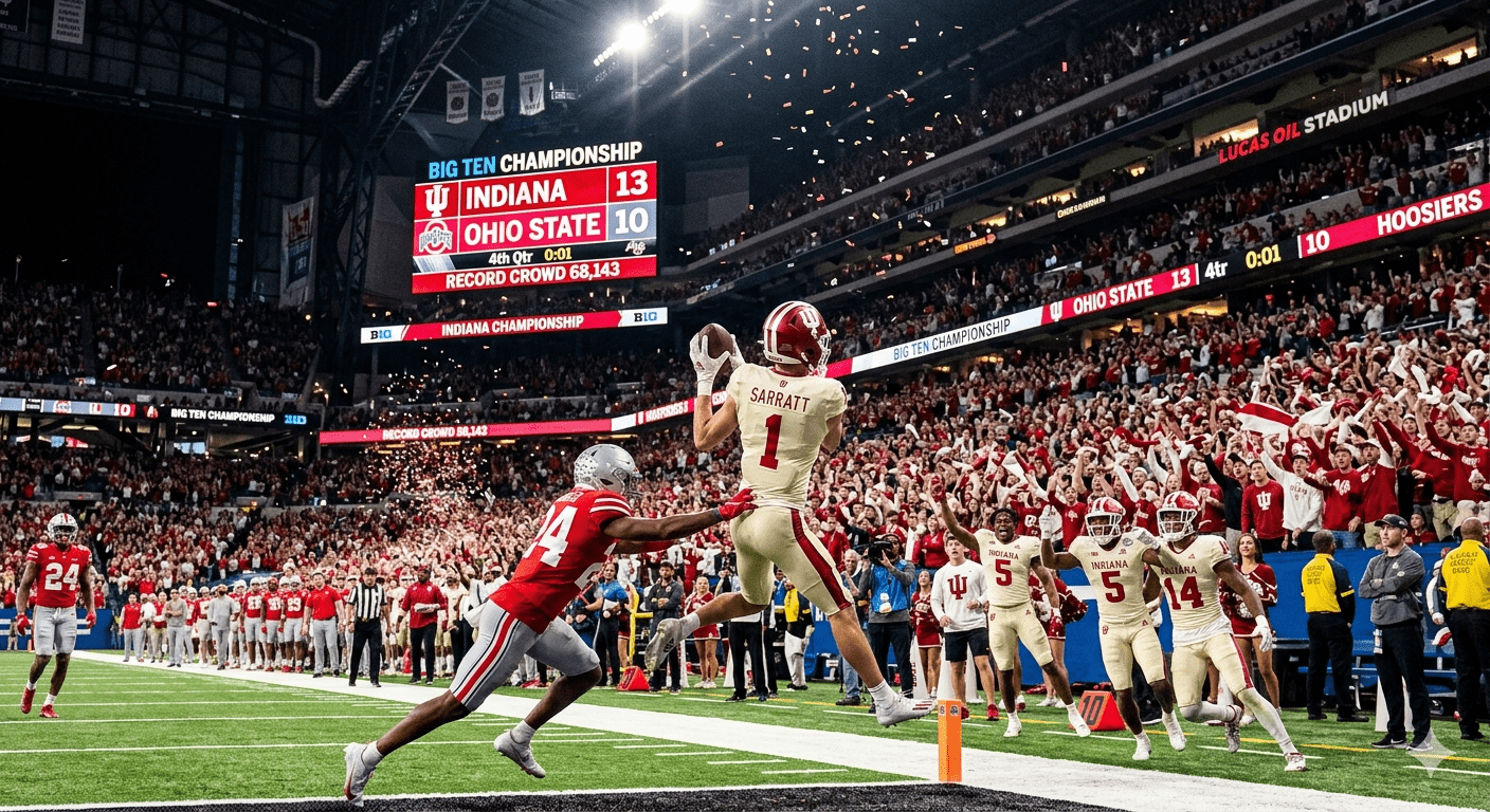 Indiana Hoosiers vs Ohio State Buckeyes