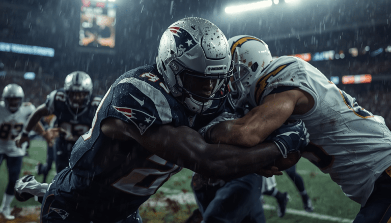 Chargers vs New England Patriots match player stats