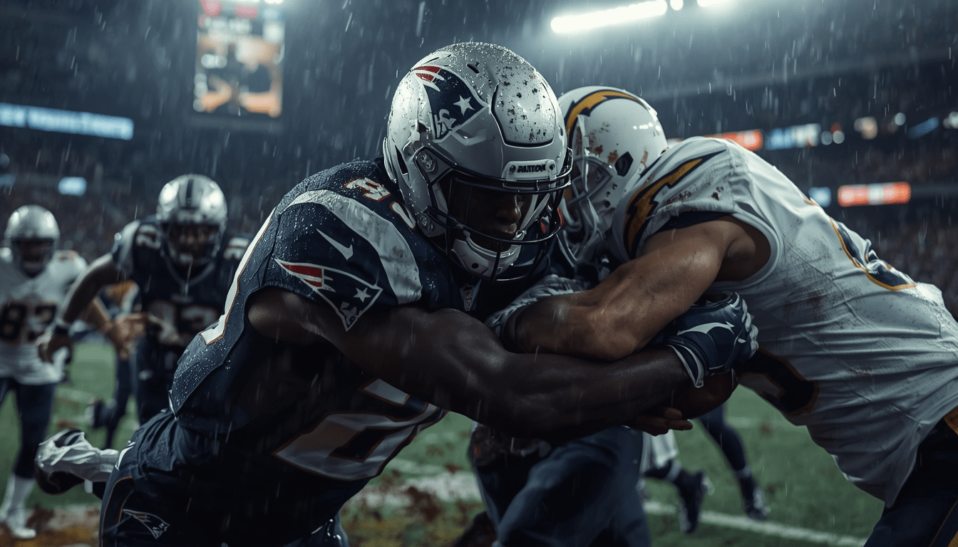 Chargers vs New England Patriots match player stats