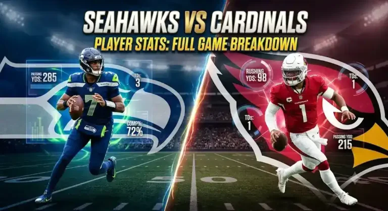 Seahawks vs Arizona Cardinals Match Player Stats