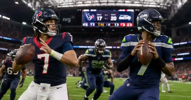 Texans vs Seahawks Match Player Stats