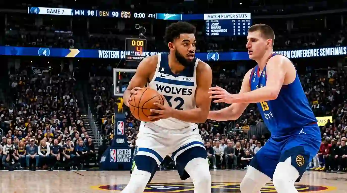 Timberwolves vs Denver Nuggets Match Player Stats