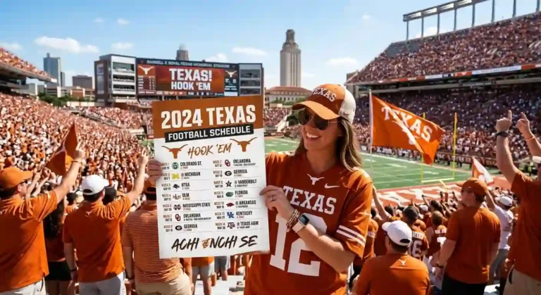 Texas football schedule